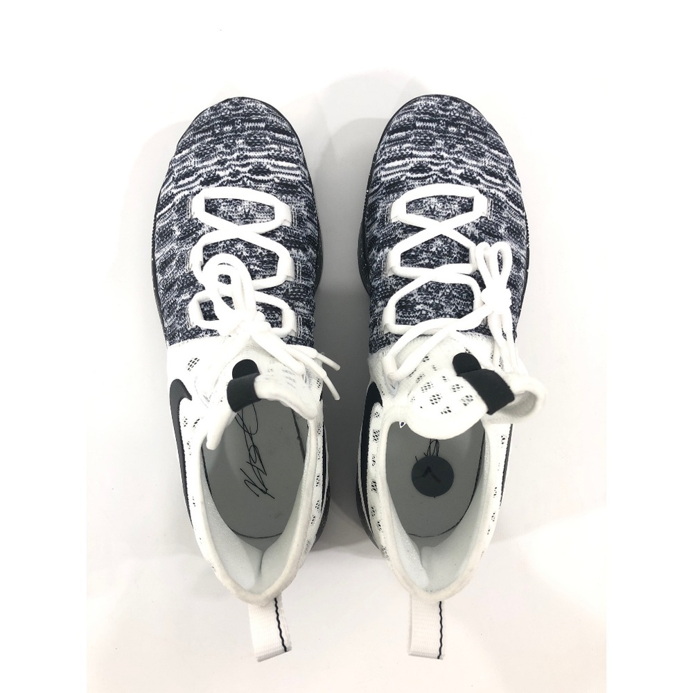 Nike Zoom KD9 Oreo Basketball Shoes 855908-100 - Picture 3 of 8